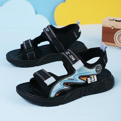 Lightweight New Sandals Open-toe Soft Sole Boys Trend Boys Sports Beach Shoes Trend Children Older Children