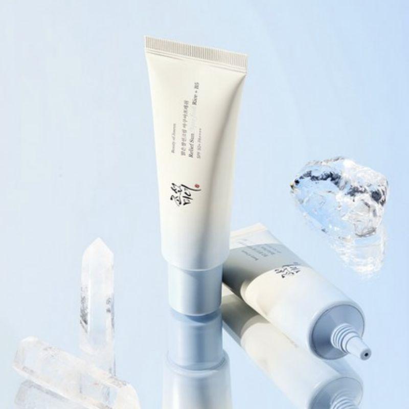 Beauty of Joseon Deluxe Set Relief Sun Aqua-Fresh Rice + B5 SPF50+ PA++++ 50ml + Travel Size 10ml (1 Set)