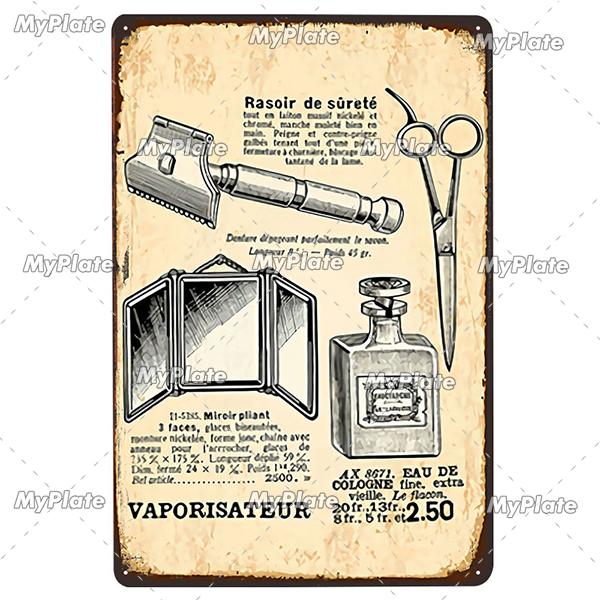 Barber Rules Metal Sign Tin Sign Vintage Decor Room Decoration Metal Plaque Man Cave Bar Sign Poster Home Decor