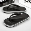 Men's Flip Flops Summer 2024 Female Shoes Thick Bottom EVA Non-slip Slide Slippers Outdoor Indoor Couples Shoes Chaussure Femme