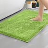 Chenier Thickened Solid Color Bathroom Floor Mat, Bathroom Non-Slip Foot Mat, Household Bathroom Door Absorbent Dirt-Resistant Carpet