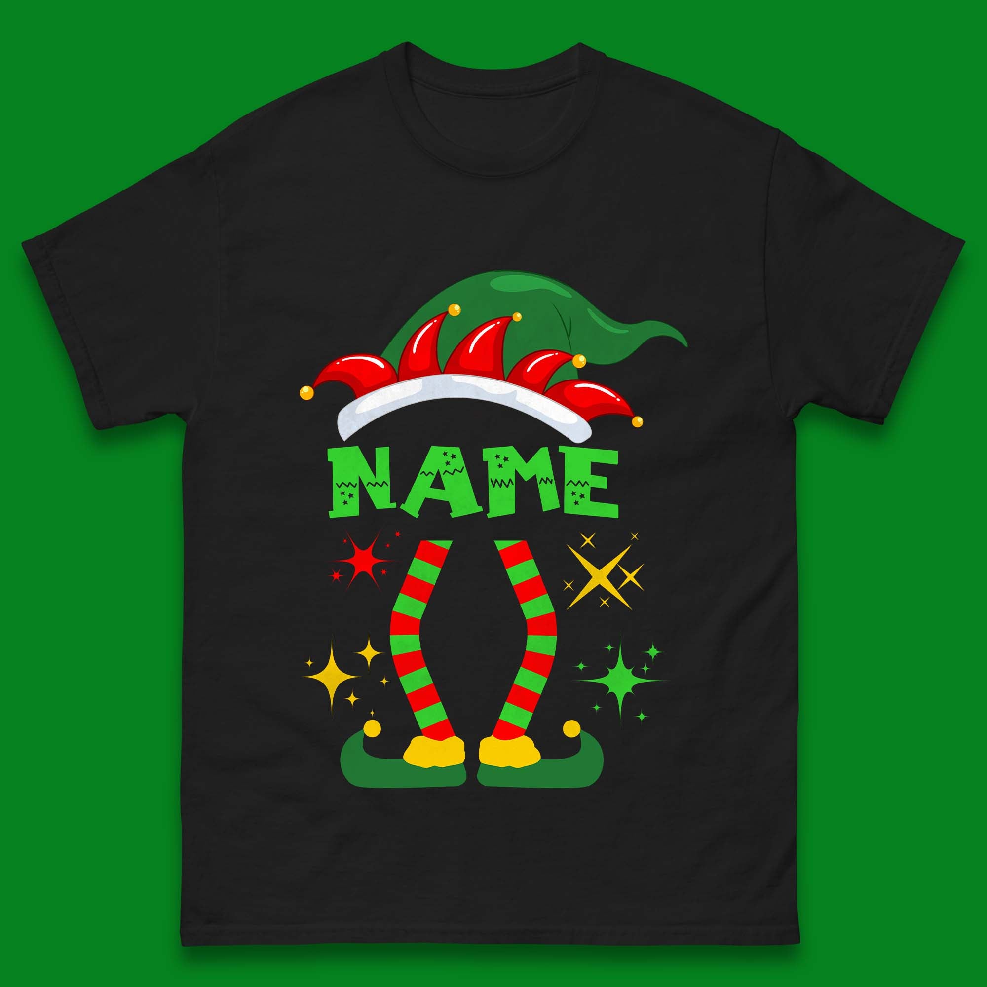 

Elf Christmas Mens T-Shirt S