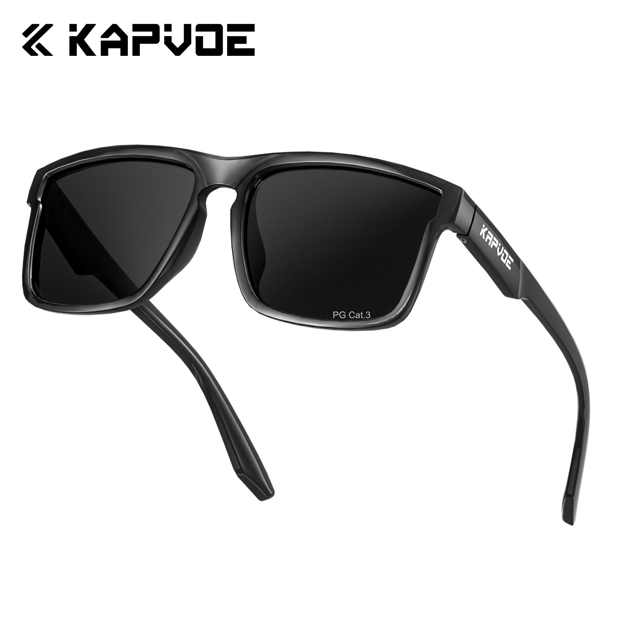 

Kapvoe Polarized Hiking Eyewear Sunglasses Fashion Glasses Men UV400 Sun Glasses for Women Cycling Fishing Driving Outdoor
