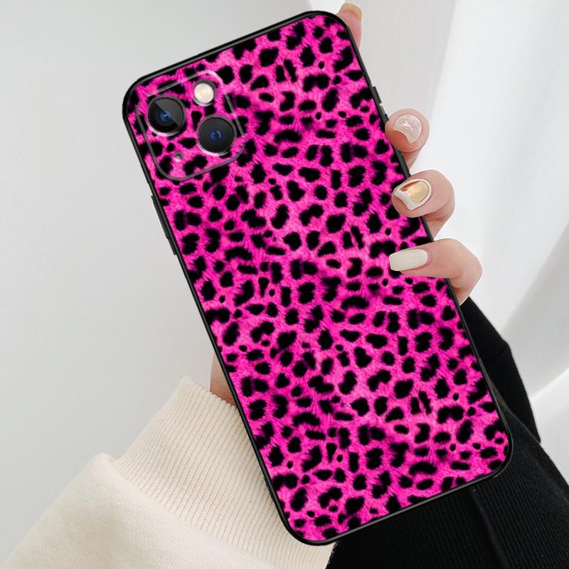Leopard Pattern Animal Colorful Phone Case For iPhone 17 Pro Max 16 15 11 13 12 14 Pro Max mini 15 16 Plus 16e 17 Air Cover