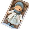 Mini Christmas Thumb Dolls Cute Handmade Dolls Unique Gift Sleeping Cuddle Buddy Doll Toy for Kids Children Lovely Birthday Gift