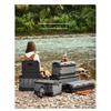 60L Outdoor Storage Box Foldable Storage Box Car Camping Accessories Car Supplies Thickened Storage Box