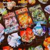 RetroStory Creative Foliage Series: DIY Plant-Themed Hard Card Journal Stickers (8 Sheets)