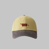 New Contrasting Color Baseball Cap For Men Women JK Letters Embroidery Sun Visors Hat Casual Soft Top Couple Peaked Caps