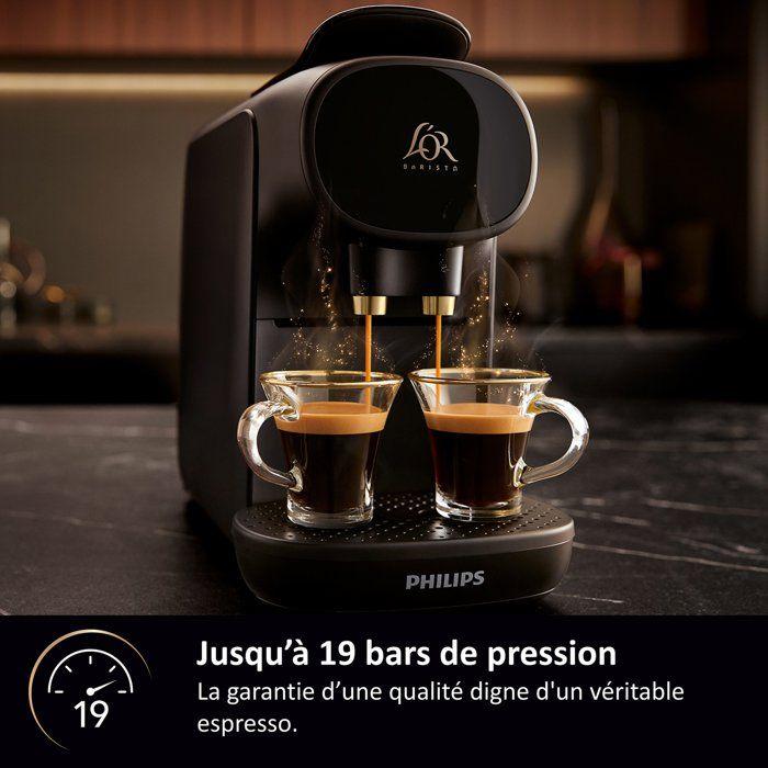 Capsule Coffee Maker - PHILIPS L'OR BARISTA - LM9012/60 - Sublime Coffee Machine - Black