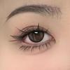 Little Genius Fox-Style Curly False Eyelashes - Natural Dense Daily Look