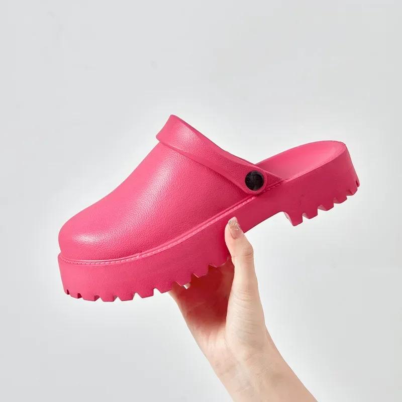 

Модные медицинские сабо из ЭВА для женщин и мужчин, больничная обувь для врачей и медсестер, хирургическая обувь, легкие, противоскользящие, садовые шлепанцы 40-41