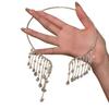 Thousand Gold Feeling Water Drop Fringe Necklace Fashion Heavy Industry Exquisite Elegance Temperament Advanced Sense Design Sense Creative 
