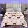 Bear Radish Rabbit Flower Printed Washed Cotton Summer Air Quilt Conditioning