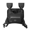 Durable Reflective Running Vest Bag Streetwear Breathable Hip Hop Vest Bag Large Capacity Casual Front Chest Pack Unisex