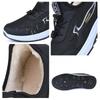 Herren Winter Gefütterte Warme Baumwollschuhe Weiche Sohle Bequem Mittelalterlich Ältere Papa Freizeitschuhe Outdoor Wandern Kalte Winterschuhe