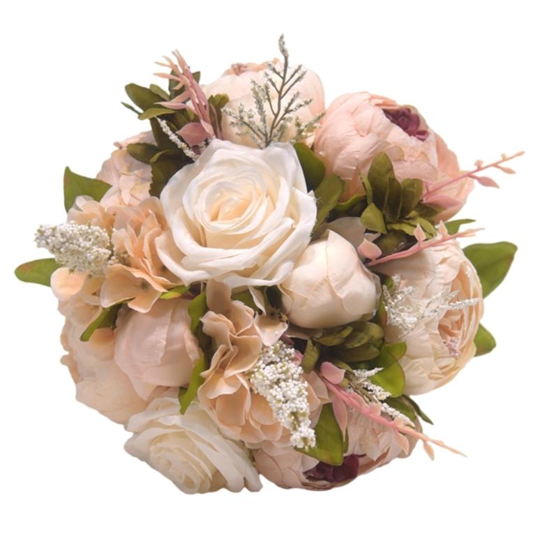 Wedding Bouquets Bridal Bouquets Artificial Rose Bouquets for Bridal and Bridesmaid, Wedding Decorations, Ceremony