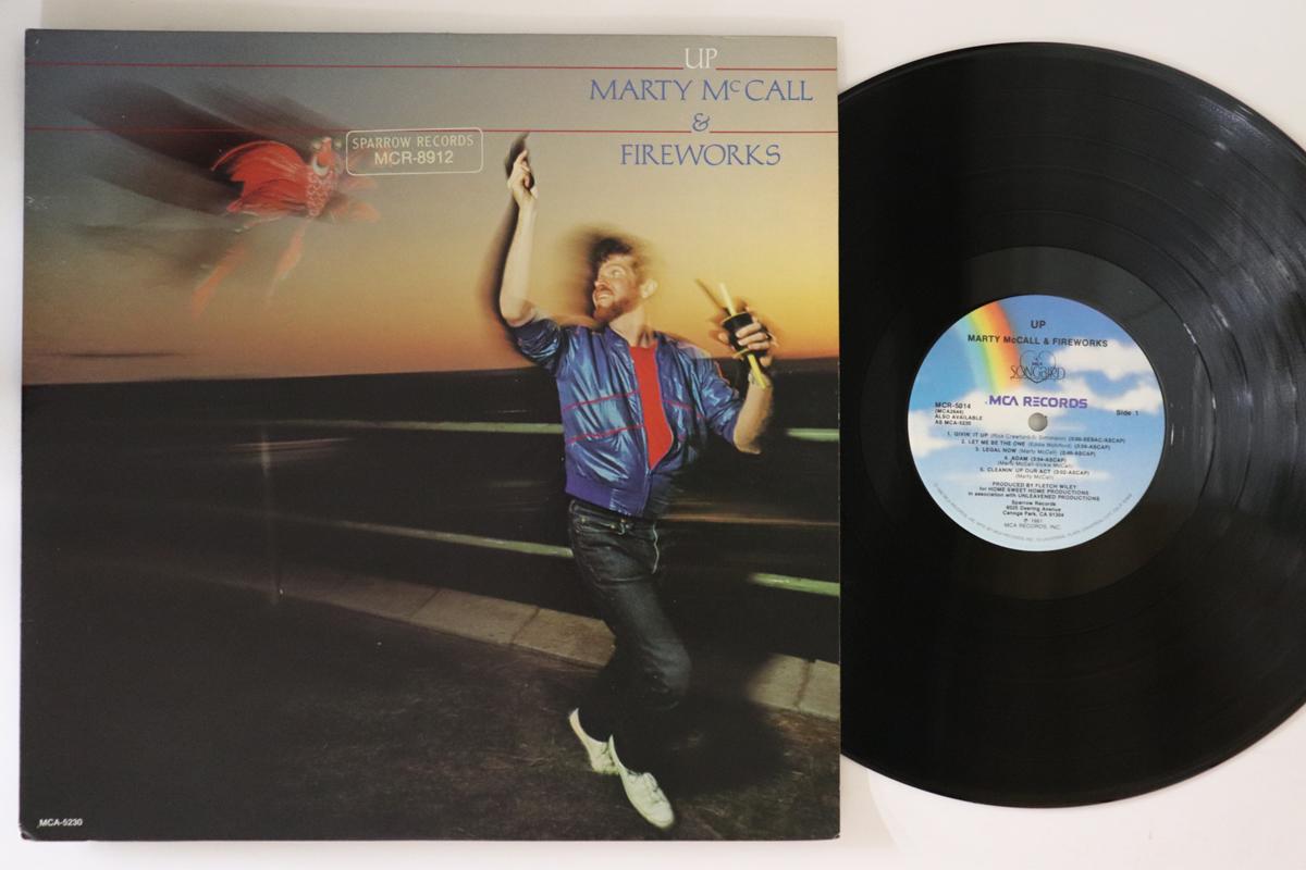 

LP Record MARTY MCCALL & FIREWORKS - Up MCR5014 MCA 1981 US Rock Used
