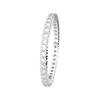 Swarovski Matrix Vittore Cut Design Gemstone Rhodium Plated Ring Unisex Couple Style Silver 5656299