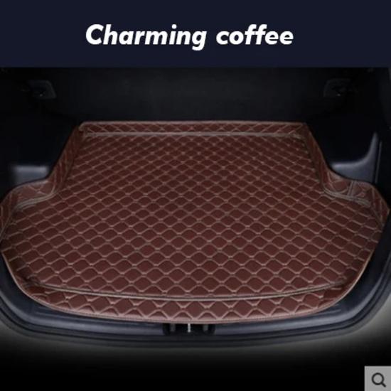 

Коврик в багажник автомобиля для Ford Mustang 2015 2016 2017 2018 коврик для груза ковер аксессуары для интерьера чехол кофейный