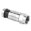 10 Pcs RG6 UK Squeezed Type F Connector F Cable Antenna Video Satellite Adaptor (F 007)