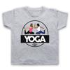 Yoga Health And Fitness Exercise Stretching Pilates Fan Kids Childs T-Shirt