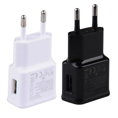 Universal USB AC Adapter 220V To 5V 2A Phone Charger In White and Black