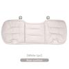 Car Velvet Cushion Leather Backrest Waist Pad Protector Cover Accessories For Lincoln MKZ MKX Aviator Navigator Continental Cors FF2