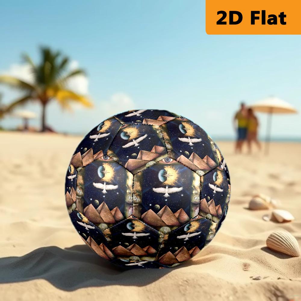 The Craft Secrets Freemasonry Soccer Ball Suitable for Both Training and Competition High Elasticity No. 5 Football Very Elastic Training Football