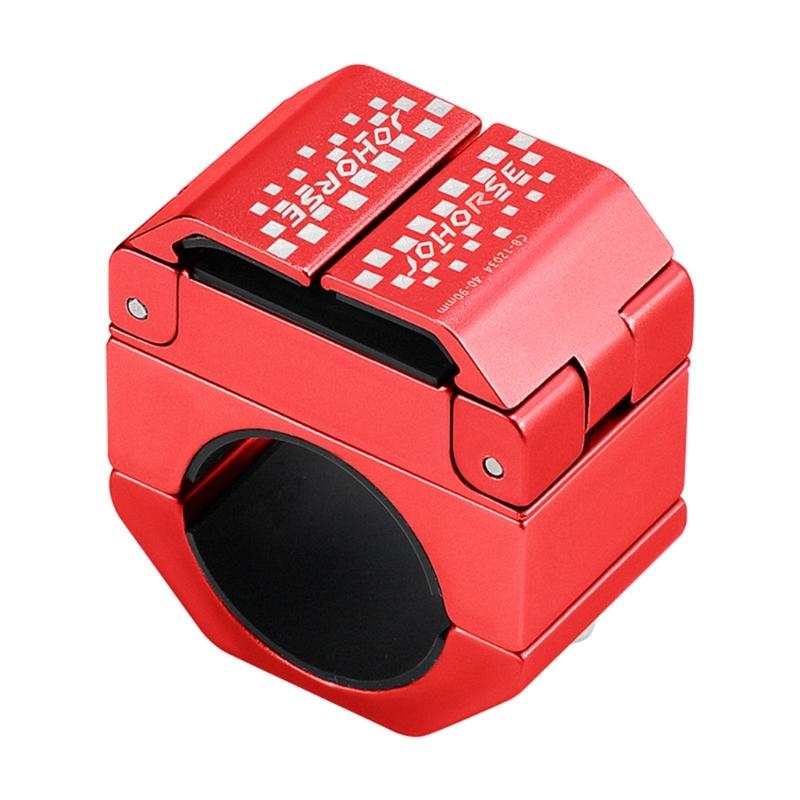 

Universal E-bike Handlebar Mounted Cellphone Cradle Scooter Bike Shockproof Stand Aluminum Holder 360 Degree Rotating червоний
