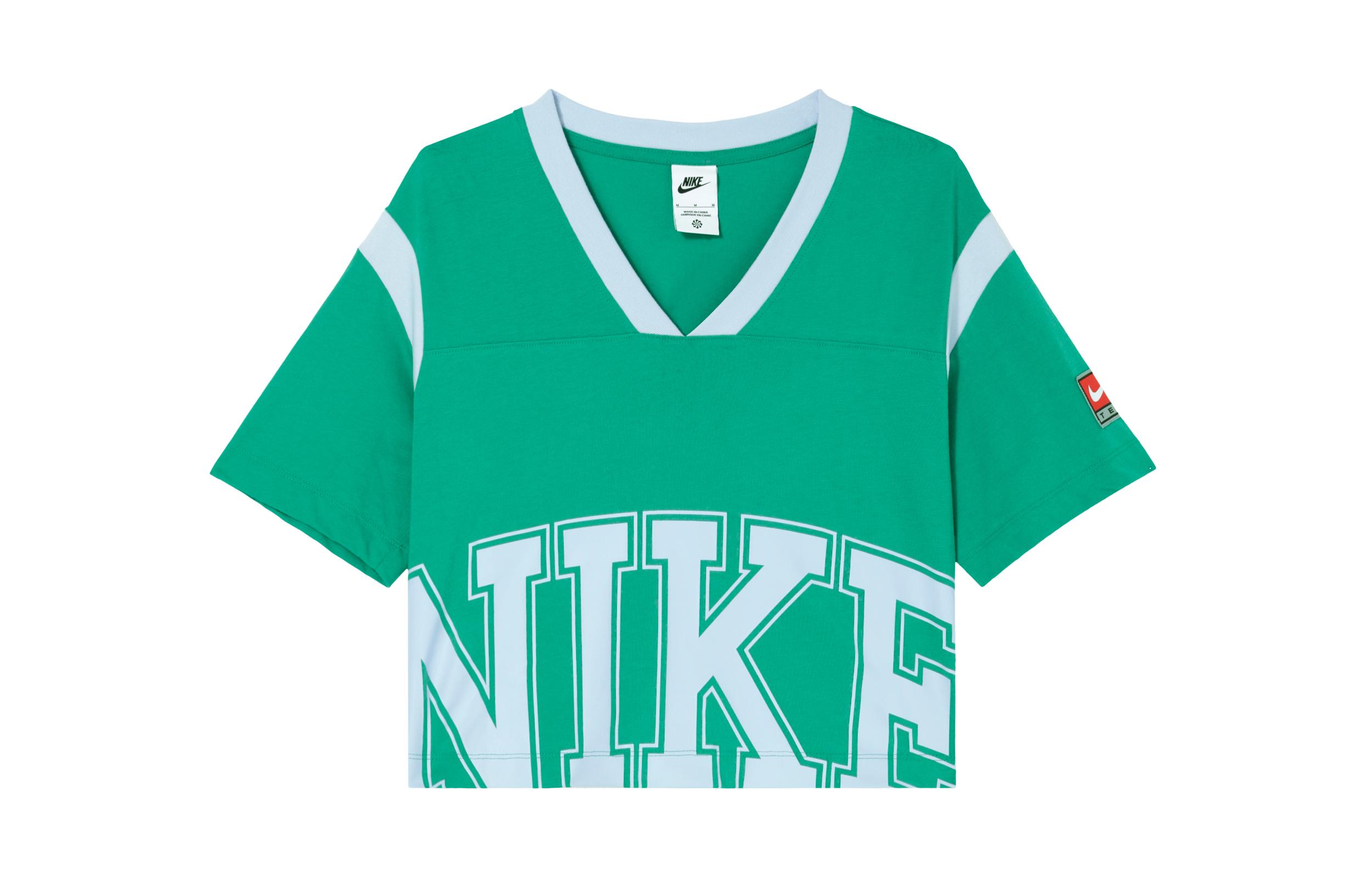Nike Crop Top Women s Sea God Green DQ6596-370 S