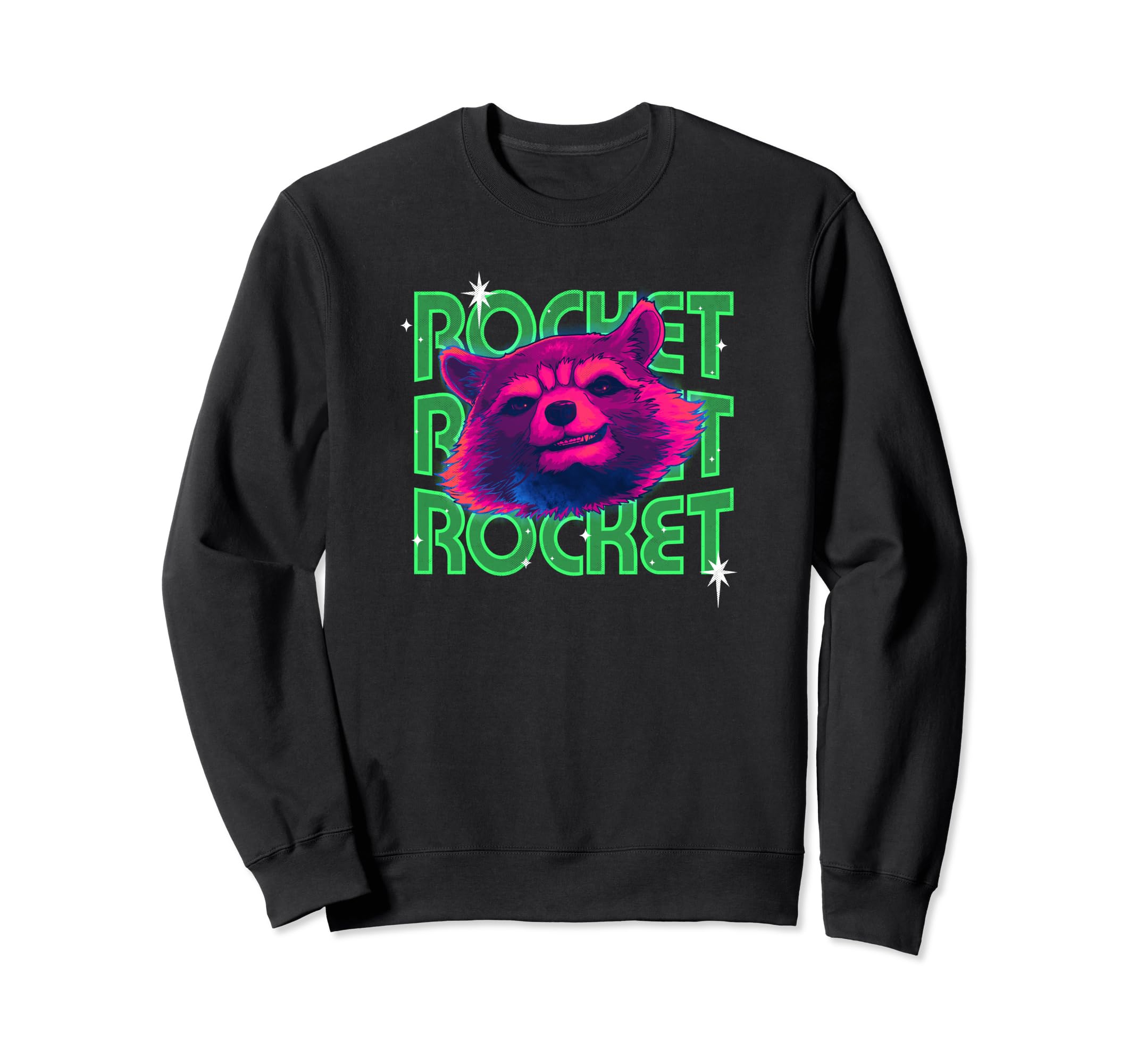 

Marvel Guardians of the Galaxy Vol. 3 Vintage Rocket Stacks Sweatshirt