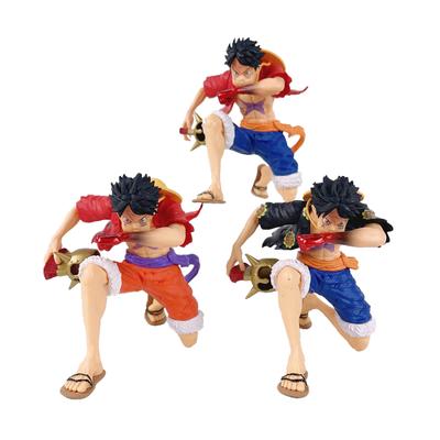 12cm One Piece Figure Luffy Blow Figurine PVC Model Statue Doll Monkey D Luffy Gear 2 Wano Country Action Figure Children Gifts