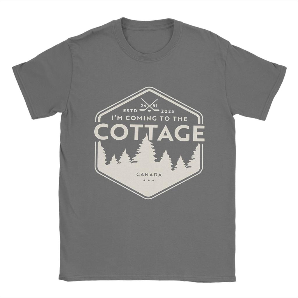 Unisex IM Coming To The Cottage RoUnisexce Hockey T Shirts Heated Rivalry Pure Cotton Clothes Novelty Round Neck Tees Big Size TShirt