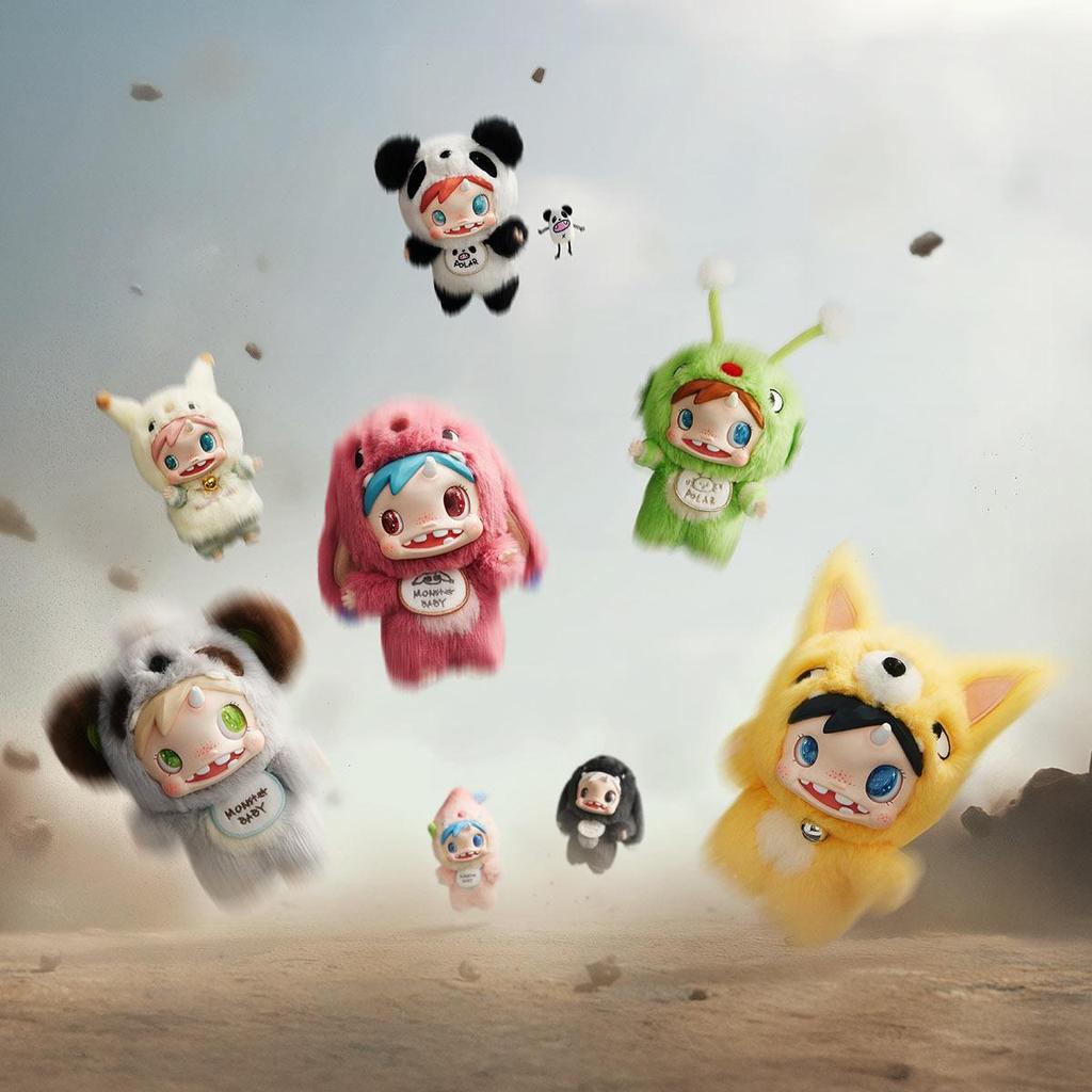 POP MART POLAR-Monster Baby Collection Series Plush Pendant Ver.1 Blind Box