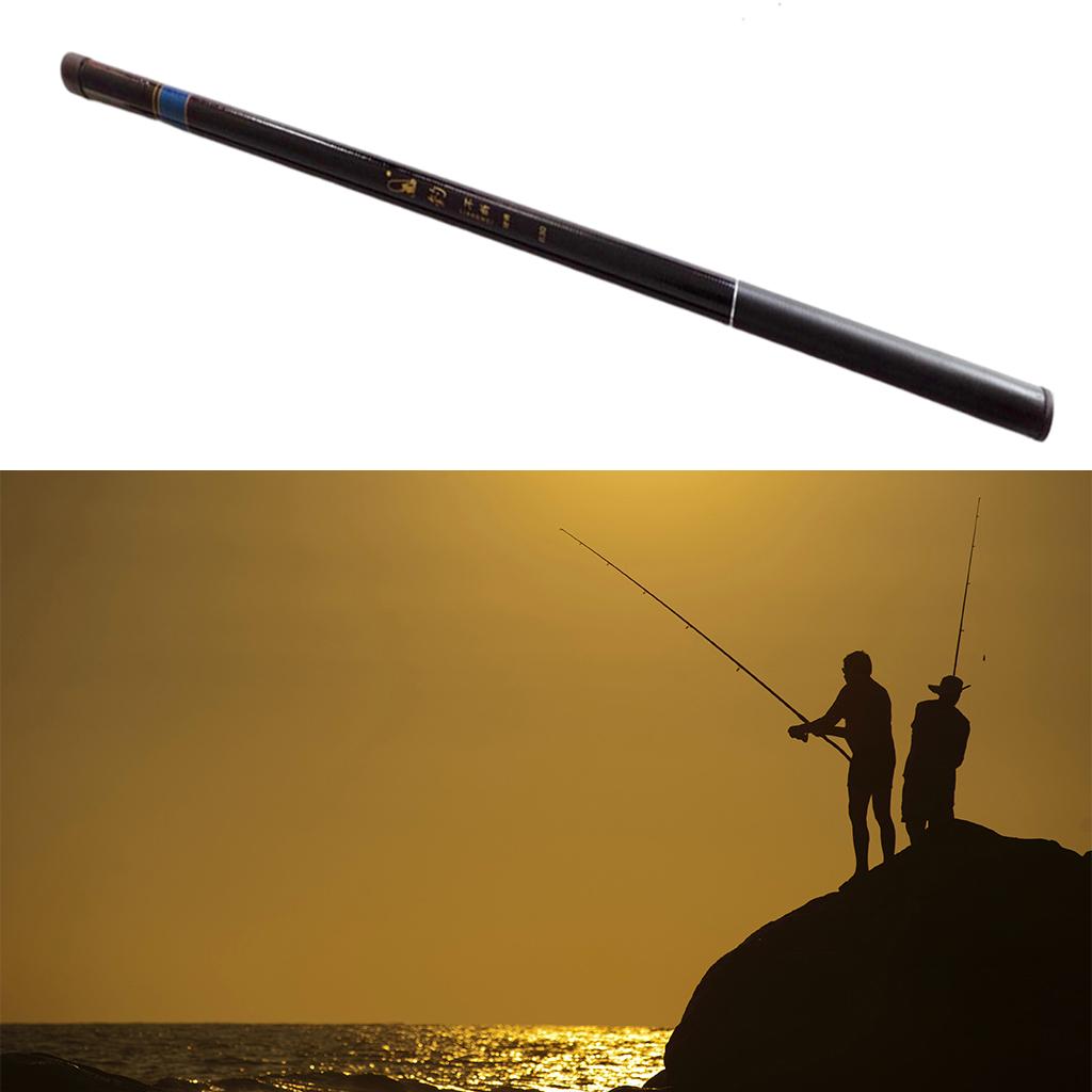 Ultralight Telescopic Fishing Rod Hard Travel Pole Equipment for Freshwater Stream