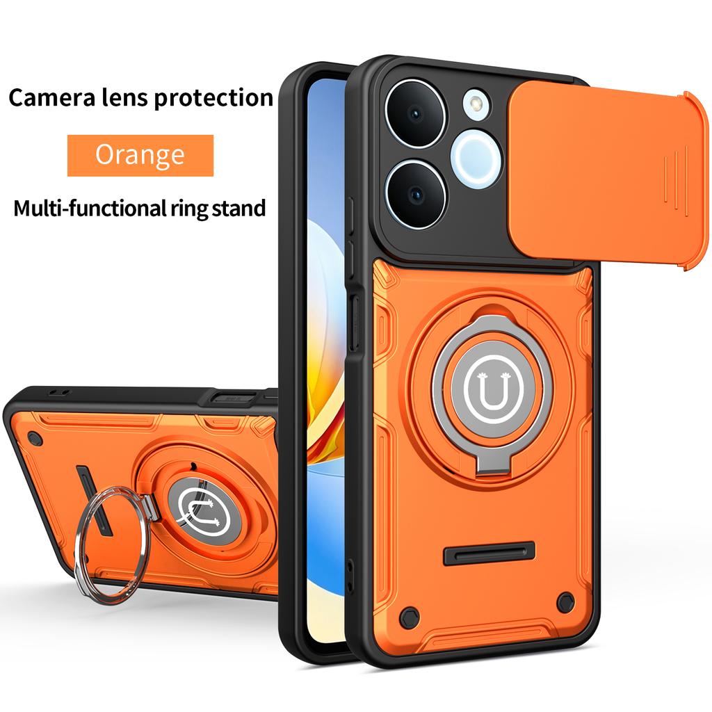 For Realme 15T Case Realme 15T Cover RM 15T Magnetic Armor Shockproof Ring Holder Phone Case Magsafe Wireless Charge Phone Cover
