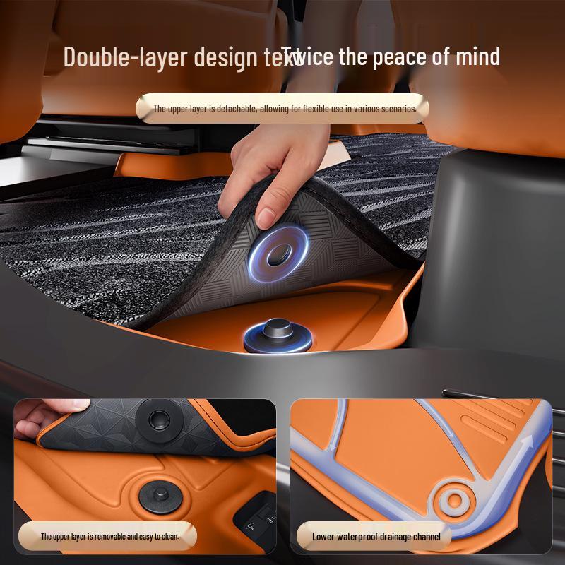 Zeekr LS8 TPE2026 Floor Mats - Car Interior Modification Carpet Accessories