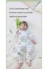 Bamboo Cotton Baby Sleeping Bag Pajamas: Breathable, Antibacterial, Anti-Kick Design for Children