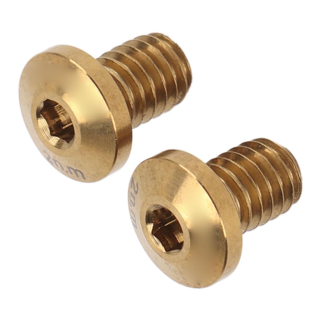 2Pcs Bike Brake Screws Accurate Thread Mountain Bicycle Brake Fixed Screws for UT6800DA9000DA9010FORCE