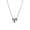 Korean Minimalist Glossy Heart Clavicle Necklace - Light Luxury Accessory