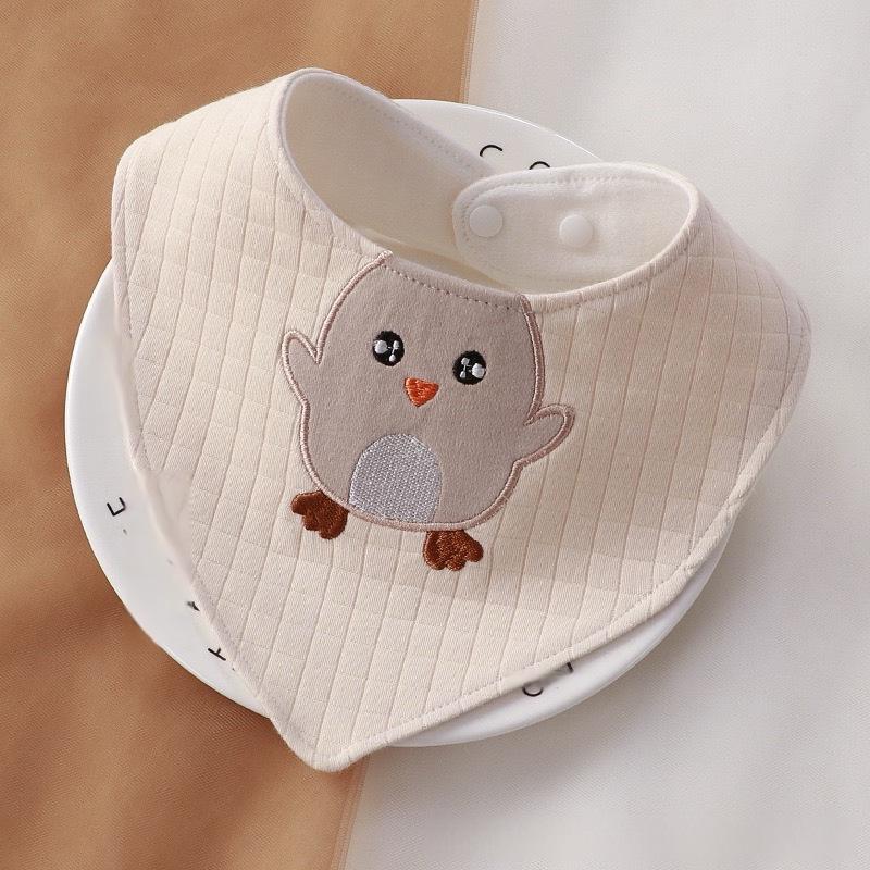 A-Grade Cotton Super Soft Absorbent Waterproof Newborn Baby Bibs