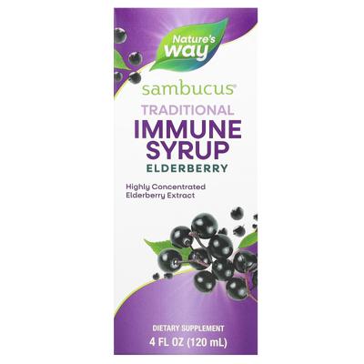 Sambucus, Traditioneller Immun-Boost-Sirup, Holunderbeere, 50 mg, 120 ml(4 fl oz)