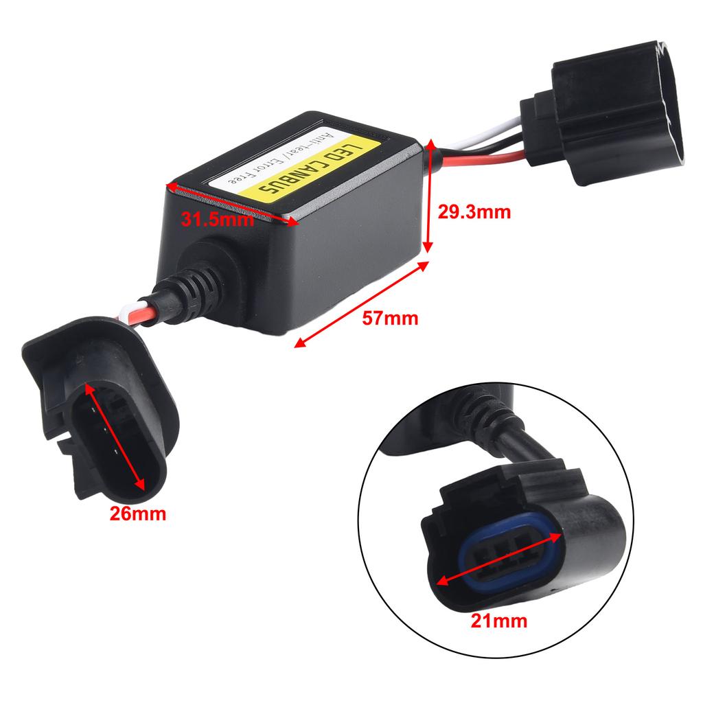 For Dodge For Caliber For Dodge For Dakota Resistor Type Error Fixer Parts Vehicle Anti-Flicker Canbus Decoder
