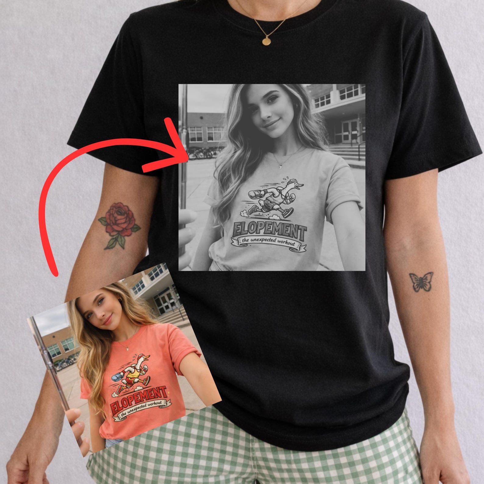 Custom Photo Shirt, Personalized T-Shirt with Your Image, Custom Picture Tee, Upload Your Photo Shirt, Unique Gift Idea. 3XL