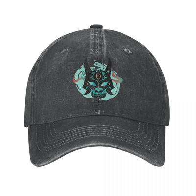 Classic Genshin Impact Xiao Yaksha Baseball Caps Unisex Women Distressed Denim Washed Snapback Cap Outdoor Adjustable Fit Caps Hat