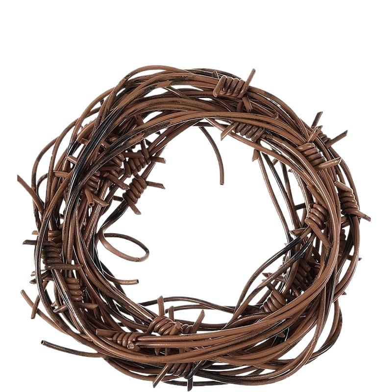 Hot Sale Simulation Fake Barbed Wire Halloween Prop Spooky Fence Decoration For Haunted House Party Scene Decor Supplies