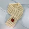 Weicher warmer gestrickter Winter-Schal für Mädchen Modischer kuscheliger Schal für Kleinkinder und Babys Winterkleidung Wollschal