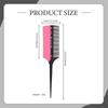 Hair Coloring Comb, Dyeing Highlighting Ergonomically Shaped, Made of PP for Efficient