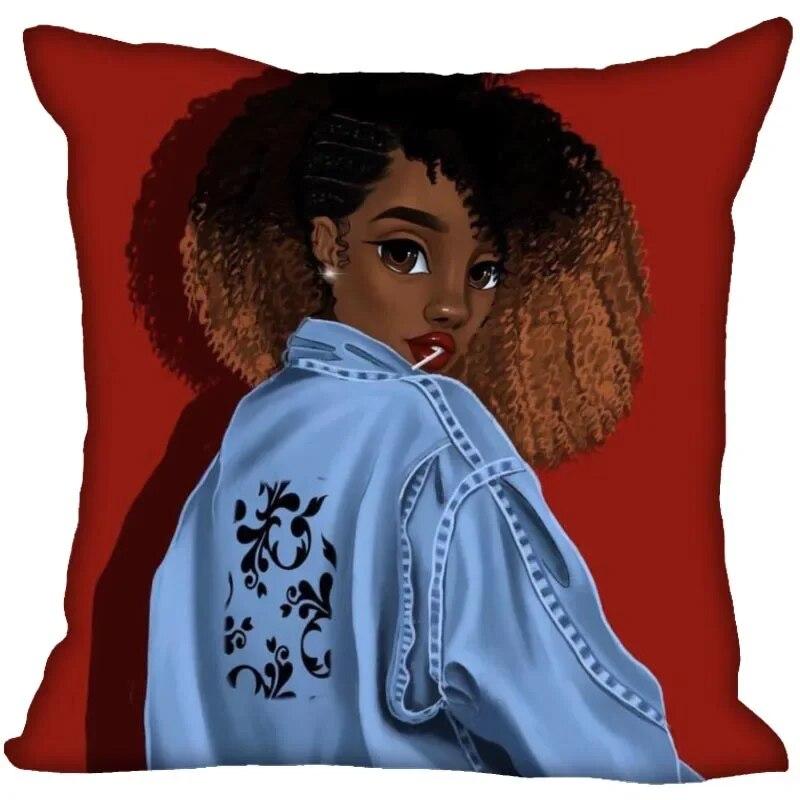 Home Sofa Office Cushion Pillowcase Wholesale New African Cartoon Women's Geometric