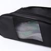 Travel Shoe Bag With Breathable Mesh, Odorless 600D PVC Fabric Golf Shoe Bag, Portable Sports Shoe Storage Pouch For Men Women